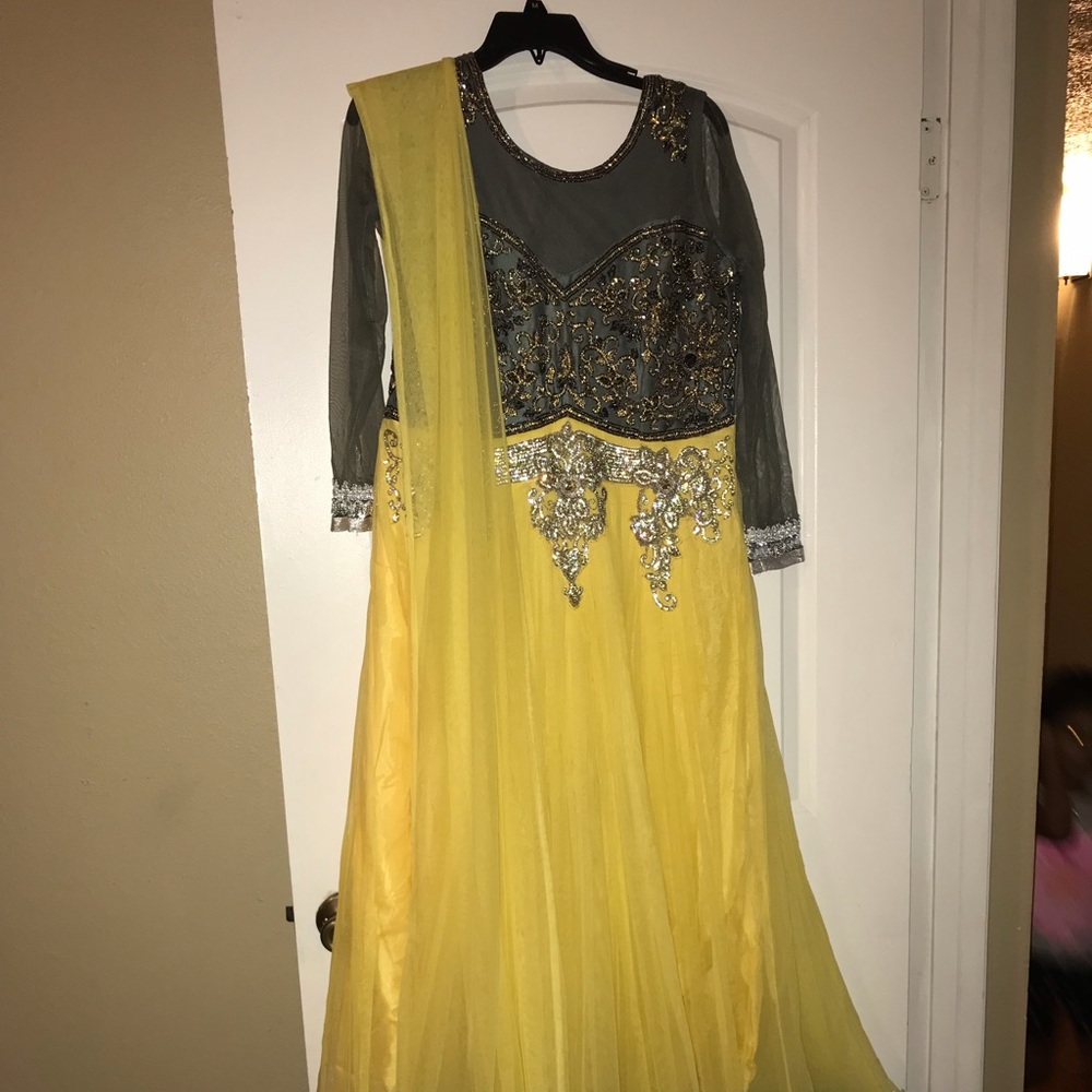 Indian Anarkali dress set